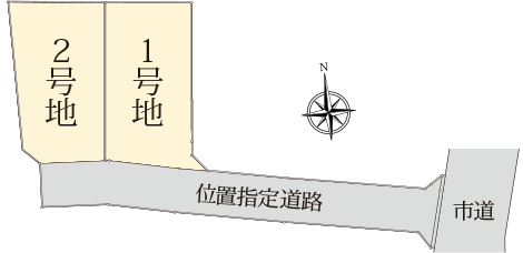 サンガーデン大岩の全体図